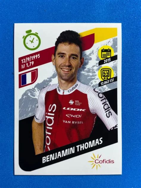 FIGURINE STICKERS PANINI Tour De France 2023 N 111 Benjamin Thomas