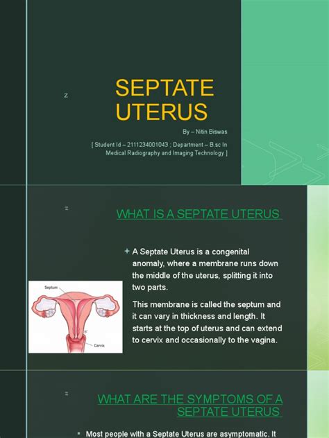 Septate Uterus | PDF