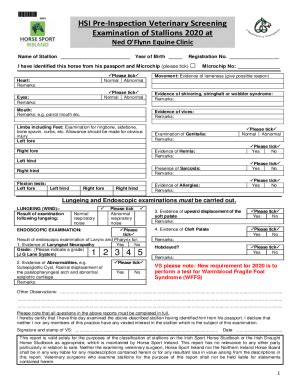 Fillable Online Extended Equine Certificate Of Veterinary Inspection