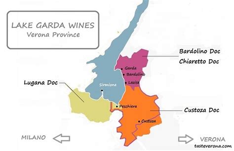 Bardolino And Lake Garda Wines Taste Verona