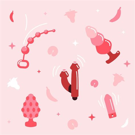 Free Vector Sex Toys Element Collection