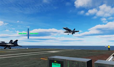 Aircraft Carrier Take Off Refueling And Landing Practice