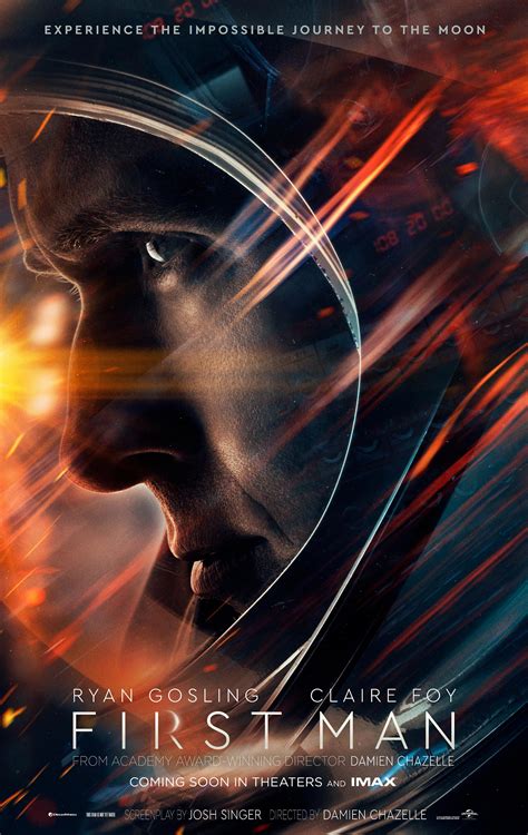 First Man 2018 Poster 3 Trailer Addict