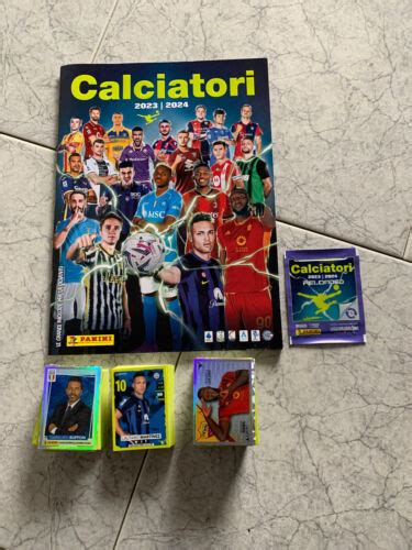 ALBUM SET COMPLETO TUTTE LE 697 FIGURINE CALCIATORI PANINI 2023 2024