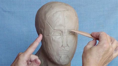 Sculpter Un Visage En Argile Les Proportions Modelage Visage Id Es