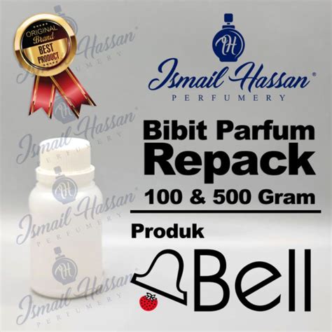 Jual Bibit Biang Parfum Repack Murni Original Produk Bell Packing Gr