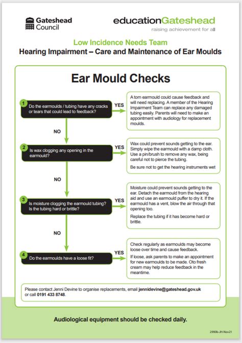 Ear Moulds Education Gateshead