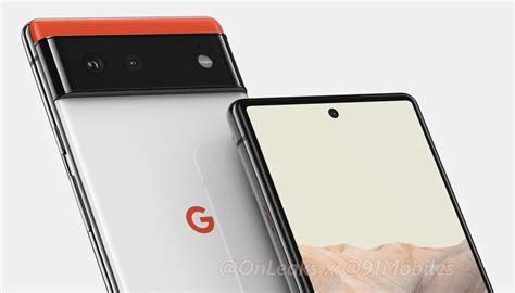 New Google Pixel 6 Renders Show Dual Camera Array, Flat Display, and ...