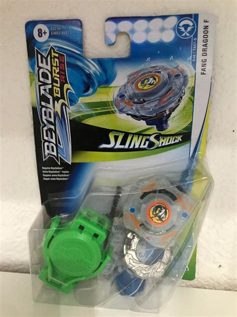 Beyblade Burst Rise Slingshock Fang Dragoon F Starter Pack Battling Top