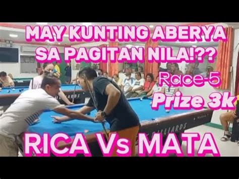 May Kunting Aberya Sa Pagitan Nila Rica Rendal Vs Mata Race Prize