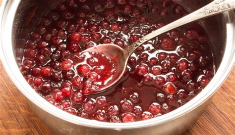 Клюквенный конфитюр - пошаговый рецепт с фото на Повар.ру