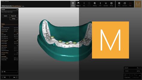Cadcam Model Maker Software Module Zirkonzahnsoftware Youtube