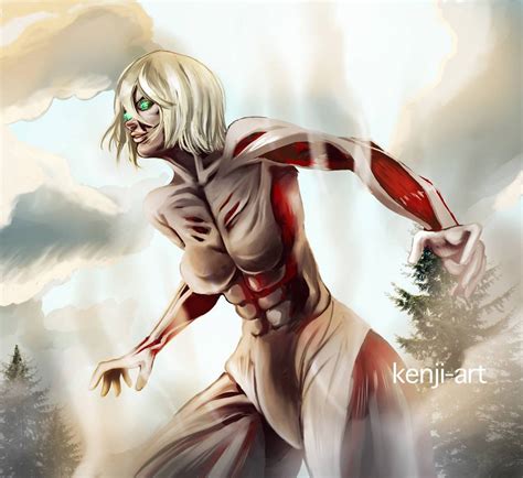 female titan by kenjiDraw02 on DeviantArt