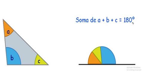 A Soma Dos ângulos Internos De Um Triângulo Rtp Ensina