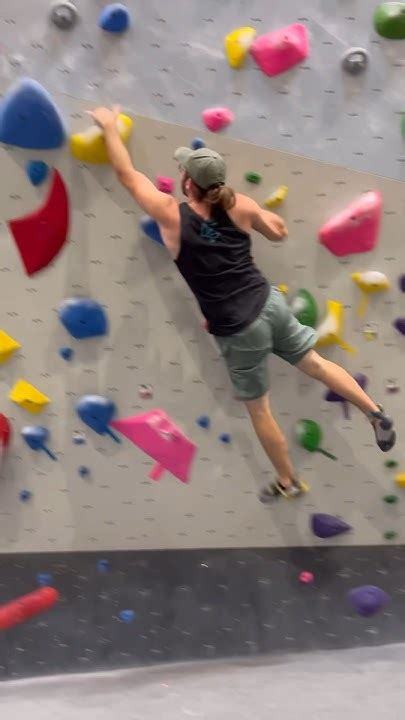 Fun V4 😊 Bouldering Climbing Gym Youtube