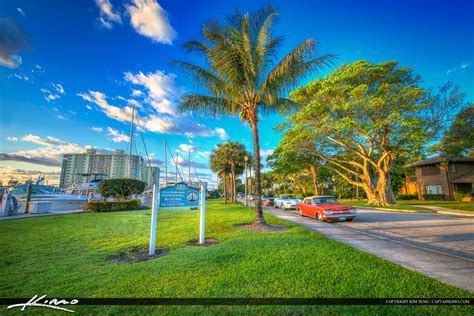 Delray Beach Florida Downtown Palm Beach County Hdr Photography By