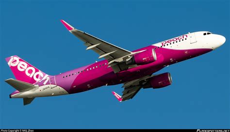 Ja Va Peach Airbus A Wl Photo By Nkg Zhao Id