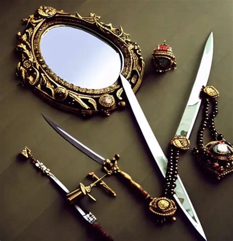 Jewels Mirror Sword Openart