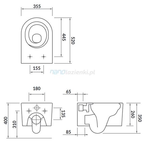 Cersanit S Miska Wc Inverto Stela Podtynkowy Aqua