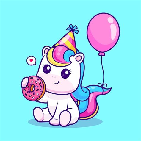 Cartoon Unicorns Party