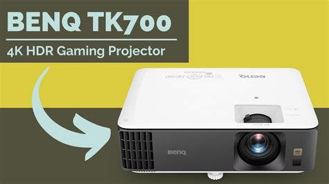 BenQ TK700 4K HDR Gaming Projector Quick Look India YouTube