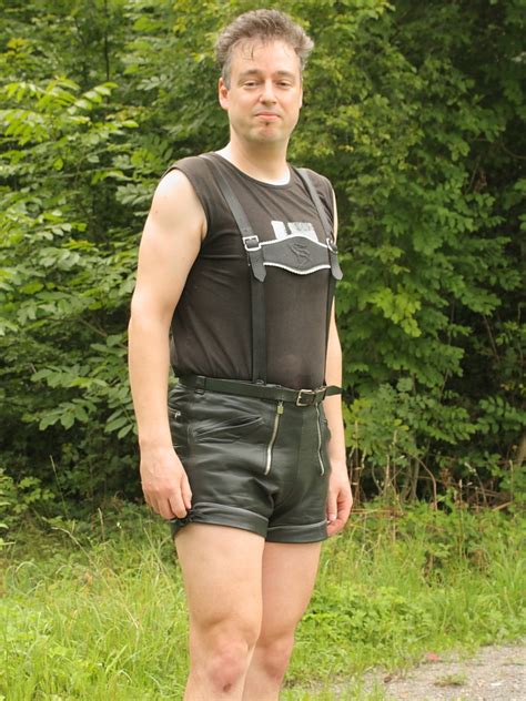 Kurze Wander Lederhose