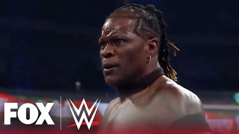 R Truth Blasts Jd Mcdonagh With Fire Extinguisher In Miracle On Th