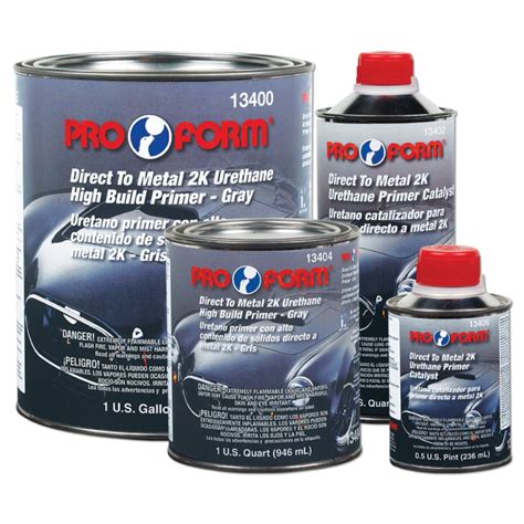 Direct To Metal 2k Urethane High Build Primer Low Voc Pro Form