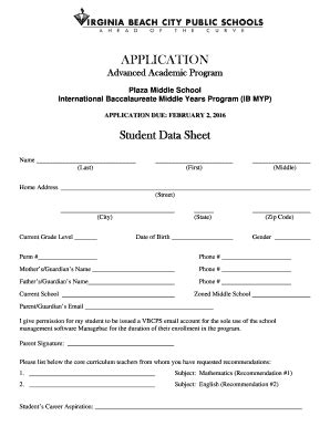 Fillable Online Applications Are Now Being Accepted For The 2016 17