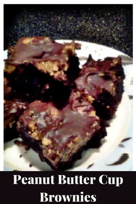 Fudgy Peanut Butter Cup Brownies Recipe