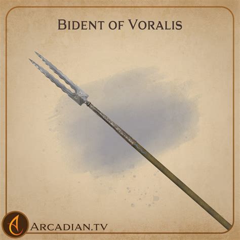 Bident of Voralis – DnD New Magic Item - Arcadian Media