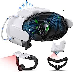 Ventilador de refrigeración VR con Cubierta de Cara Suave para Oculus