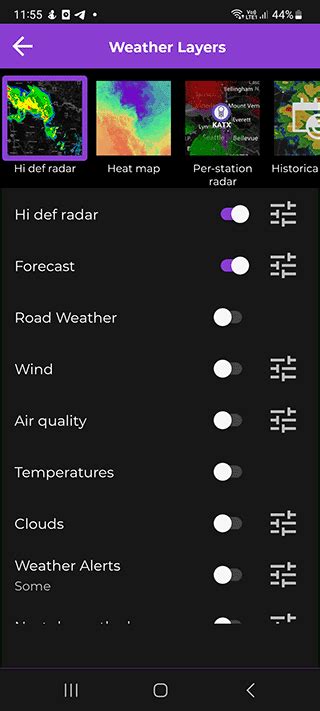 Best Weather Radar Apps For Android Auto Usa Europe