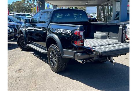 SOLD 2023 Ford Ranger Raptor In Black Used Ute Ferntree Gully VIC