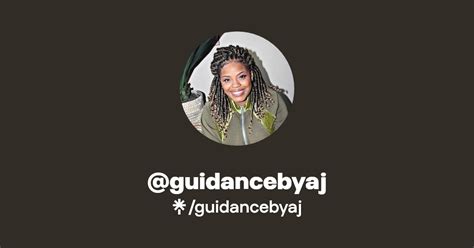 Guidancebyaj Instagram Facebook Tiktok Linktree