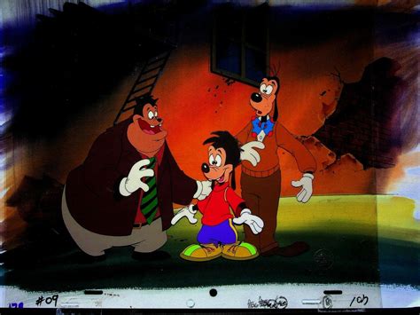 GOOF TROOP 1991 Production GOOFY, MAX, PETE Cel & Hand Painted ...