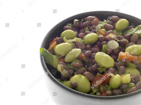 Adzuki Edamame Bean Salad Editorial Stock Photo Stock Image