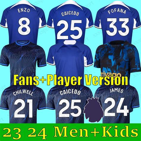 2023 2024 NKUNKU JACKSON CFC Jerseys De Fútbol Desasi 22 23 24 Enzo