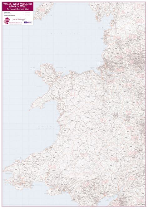 Wales Postcode Map