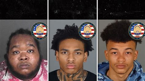 Alleged Gang Members Busted For Armed Robbery Shooting At Celeb Hot Spot