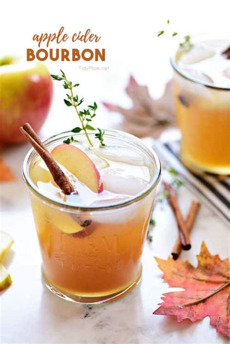 Easy Bourbon Apple Cider Cocktail Video Tidymom®