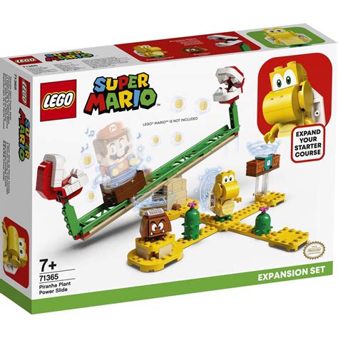 LEGO Super Mario Piranha Plant Power Slide Expansion Set 71365 Toys