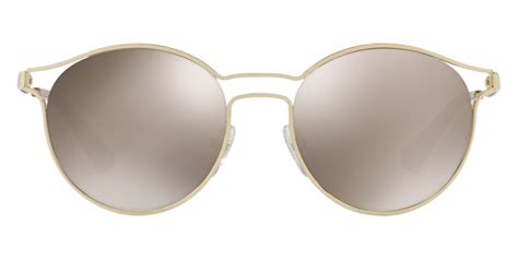 Prada Catwalk Pr Ss Zvn C Pale Gold Sunglasses