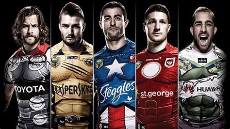 Nrl Clubs To Become Marvel Heroes In Rd 21