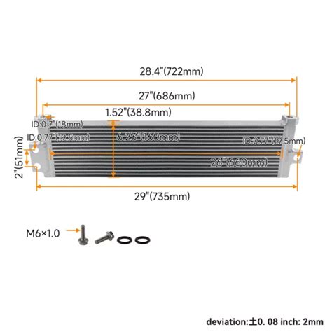 PERFORMANCE OIL COOLER For BMW M3 M4 M2 S55 F80 F82 F83 F87 F8X 2015