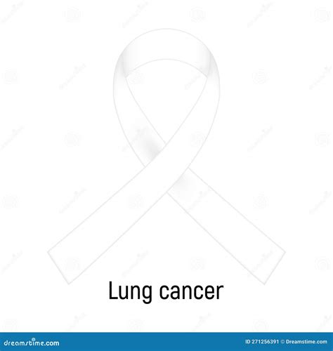 Cancer Ribbon. Lung cancer stock vector. Illustration of patient ...