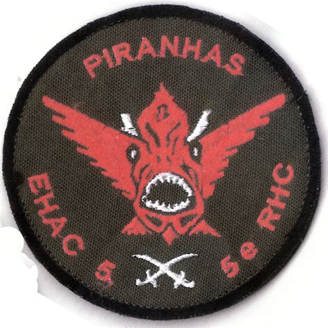 Patch de la 5e escadrille d hélicoptères antichar du 5e RHC type 1