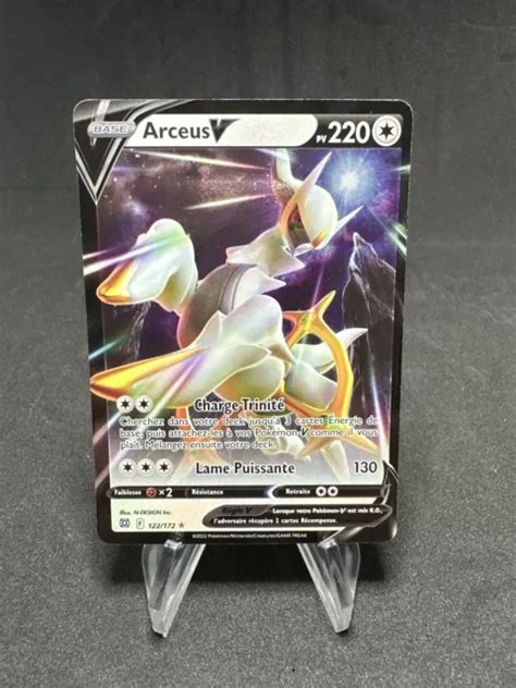 Carte Pokemon Arceus V Eb Stars Tincelantes Fr Neuf Eur