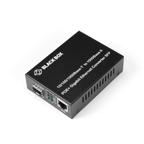 Buy Blackbox Lgc A R Pure Networking Poe And Media Converter Mega