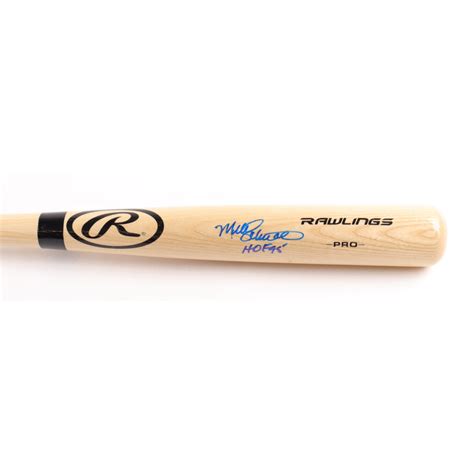 Mike Schmidt Signed Rawlings Baseball Bat Inscribed HOF 95 JSA